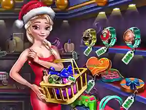 Žaidimas Ice Queen Shopping Xmas Gift internete