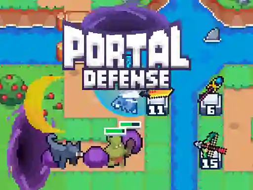 Žaidimas Portal Defense internete