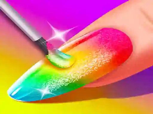 Žaidimas Girls Fashion Nail Salon internete