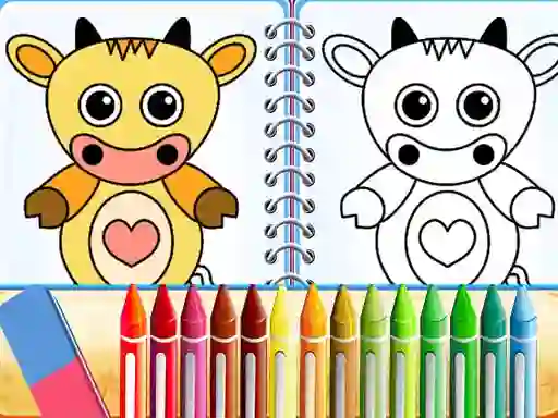 Žaidimas Lovely Pets Coloring Pages internete