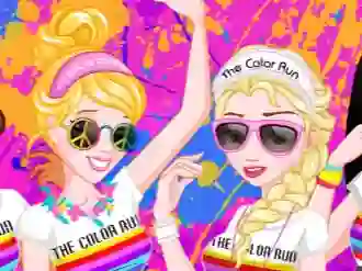 Žaidimas Princess Color Run internete