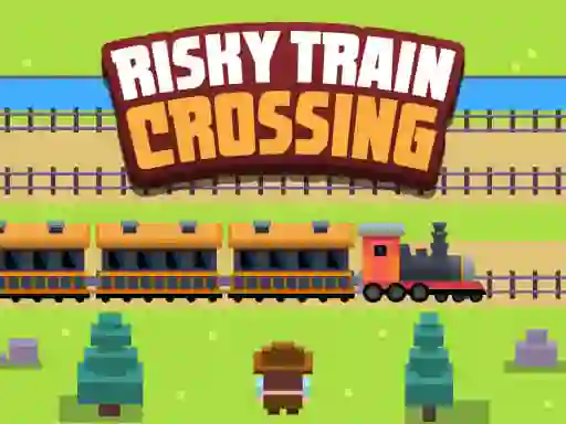 Žaidimas Risky Train Crossing internete