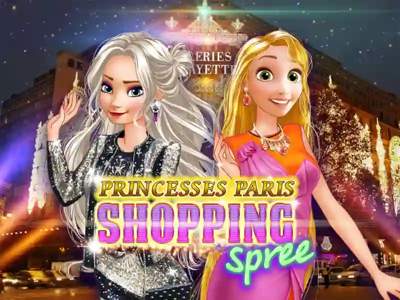 Žaidimas Princesses in Paris: fun shopping internete