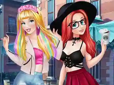 Žaidimas 100 Crop Top Looks for Princess internete