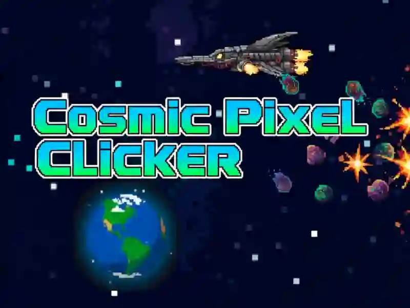 Žaidimas Cosmic Pixel Clicker internete