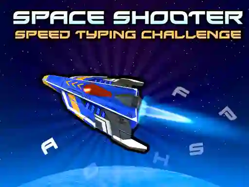 Žaidimas Space Shooter: Speed Typing Challenge internete