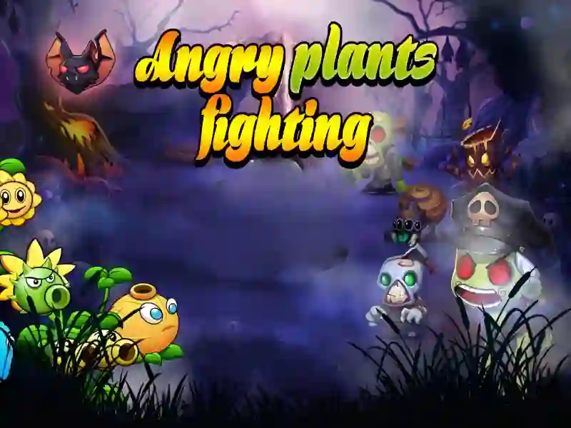 Žaidimas Angry Plants Fighting internete