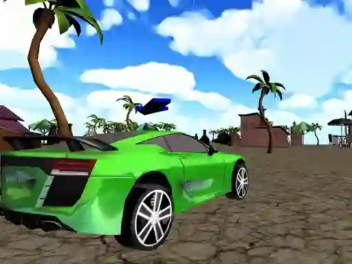 Žaidimas Xtreme Beach Car Racing internete