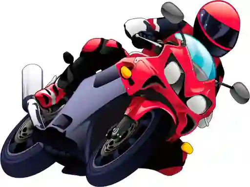 Žaidimas Cartoon Motorcycles Puzzle internete
