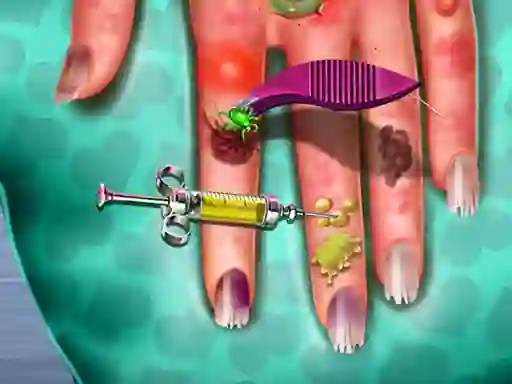 Žaidimas Hand Skin Doctor internete