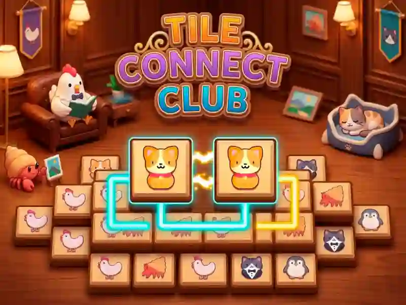 Žaidimas Tile Connect Club internete