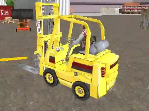 Žaidimas Driving Forklift Simulator internete