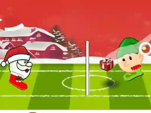 Žaidimas Santa winter head soccer internete