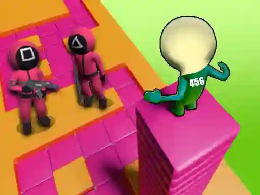 Žaidimas Squid Game Stacky Maze internete