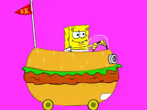 Žaidimas SpongeBob racing tournament internete