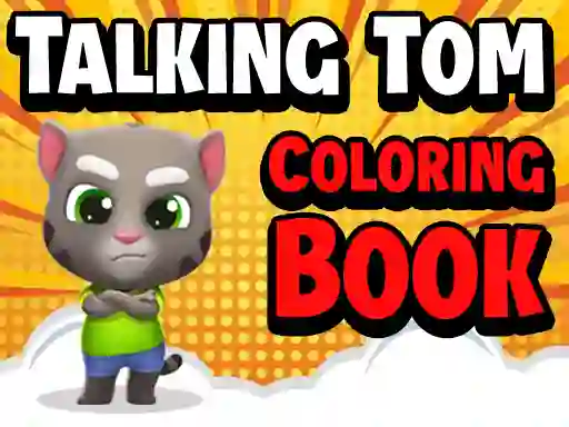Žaidimas Talking Tom Coloring Books internete