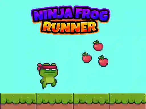 Žaidimas Ninja Frog Runner internete