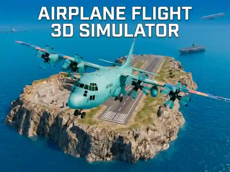 Žaidimas Airplane Flight 3D Simulator internete