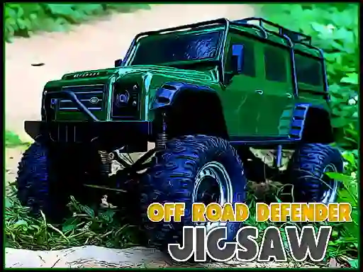 Žaidimas Off Road Defender Jigsaw internete