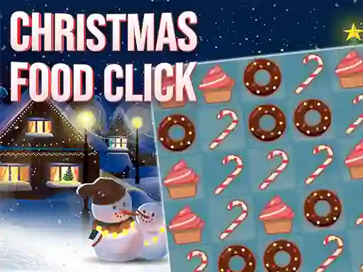 Žaidimas Christmas Food Click internete