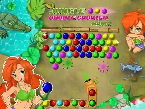 Žaidimas Jungle Bubble Shooter Mania internete