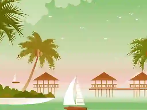 Žaidimas Tropical Paradise Difference internete