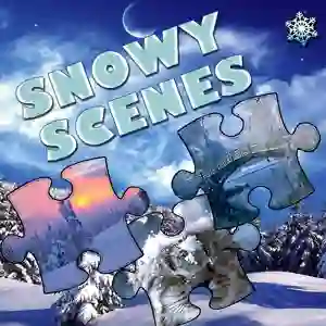 Žaidimas Jigsaw Puzzle: Snowy Scenes internete