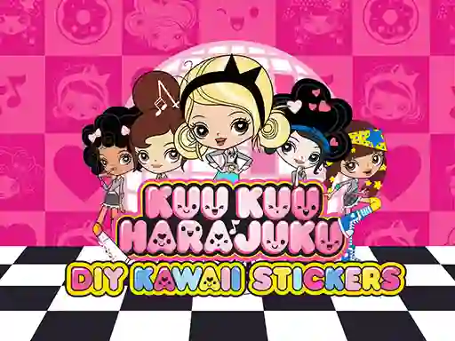 Žaidimas Kuu Kuu Harajuku Stickers internete