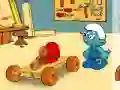 Žaidimas The smurfs handy`s car internete