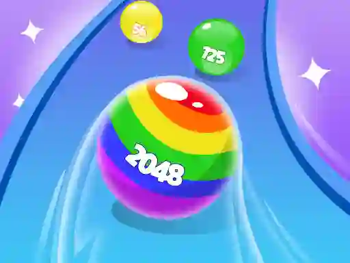 Žaidimas 2048 Run Gorgeous Balls internete