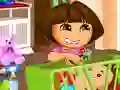 Žaidimas Dora Baby Caring Slacking internete