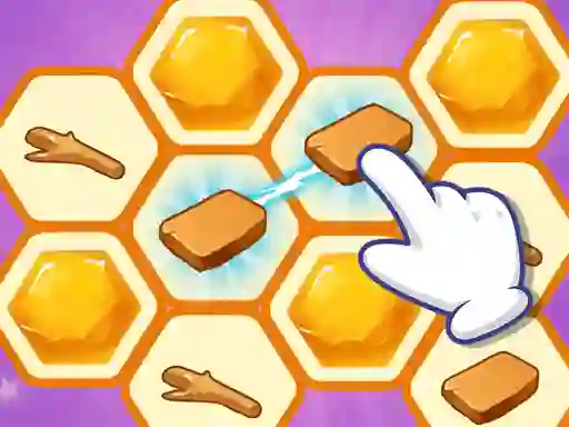 Žaidimas Collect Honey Puzzle internete