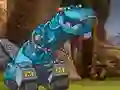 Žaidimas Dinotrux builder create & print internete