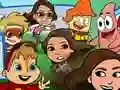 Žaidimas Nickelodeon Tag attack internete