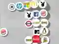 Žaidimas Famous Logo Mahjong internete