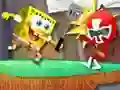 Žaidimas Nickelodeon Paper battle multiplayer internete