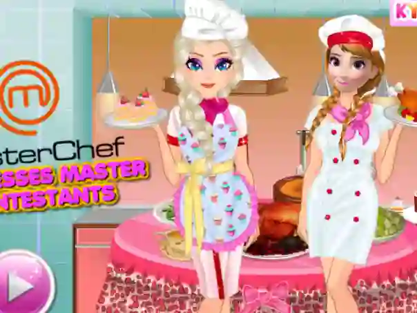 Žaidimas Princesses Masterchef Contestants internete