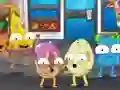 Žaidimas The Grossery Gang: Shelf Relay internete