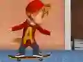 Žaidimas Alvinnn und Die Chipmunks: Skateboard Wahnsinn internete