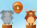 Žaidimas Jungle Balloons Subtraction internete