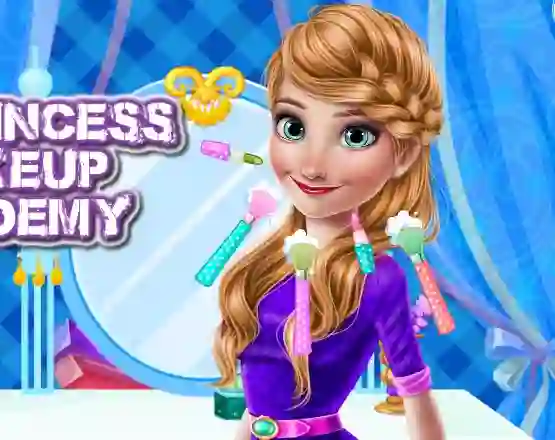 Žaidimas Ice Princess Make Up Academy internete