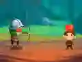 Žaidimas Bowmasters Online internete