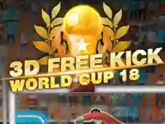 Žaidimas 3D Free Kick World Cup 2018 internete