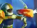 Žaidimas Nerf: Big Blasters Rampage Run internete
