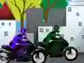 Žaidimas Bike Racing Math Integers internete