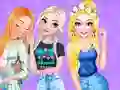 Žaidimas Princesses and Pets Matching Outfits internete