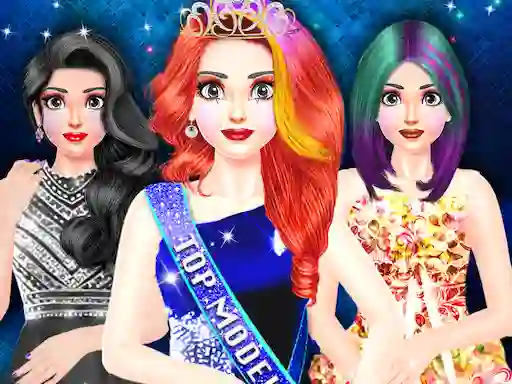 Žaidimas Top Model Fashion Dress Up internete