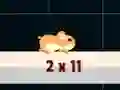 Žaidimas Hamster Grid Multiplication internete