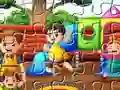 Žaidimas Playing Kids Jigsaw internete