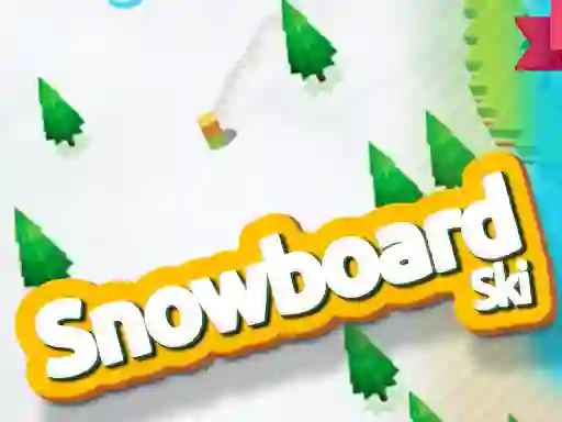 Žaidimas Snowboard and skis internete